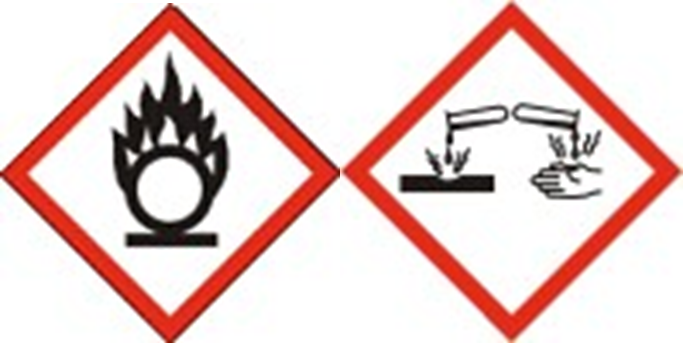 محلول المواد الخام العضوية حمض النيتريك